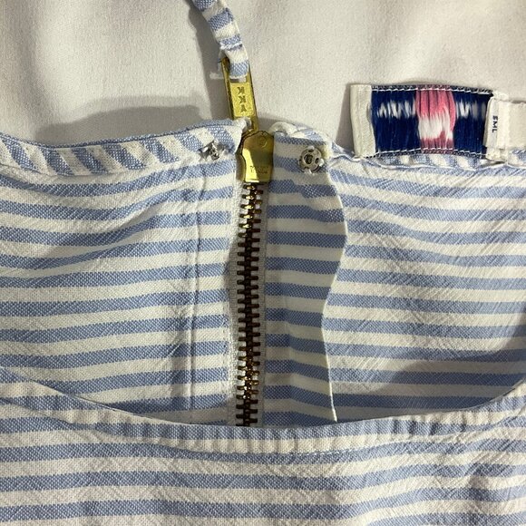 Vineyard Vines Sz S Blue & White Stripe Top - Picture 5 of 15